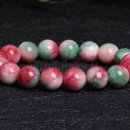 Multi Color Jade Gemstone Bracelet